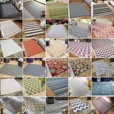 OUTDOOR PATIO RUGS FLATWEAVE