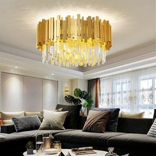Luxury Gold K9 Crystal
