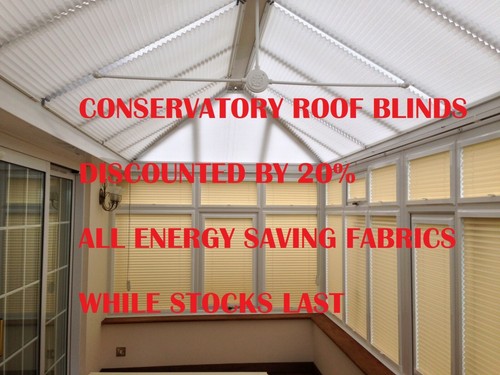 Blinds conservatory roof - conservatory,