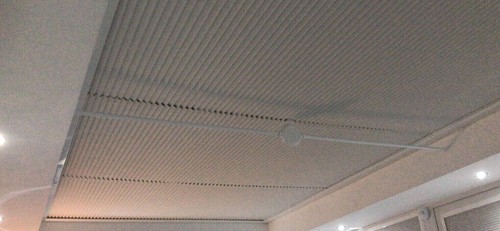 Pleated roof thermal blinds - thermal,