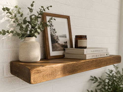 Floating shelf chunky wall - floating,