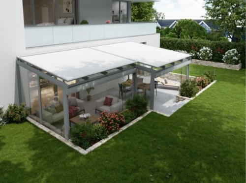 Conservatory exterior awning - exterior,