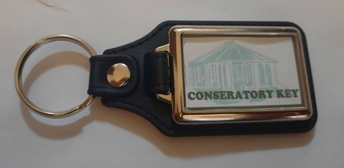 Conservatory door key - conservatory, keyring