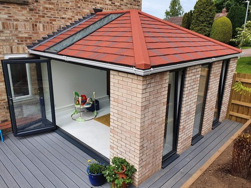 Edwardian style eco tiled - edwardian,