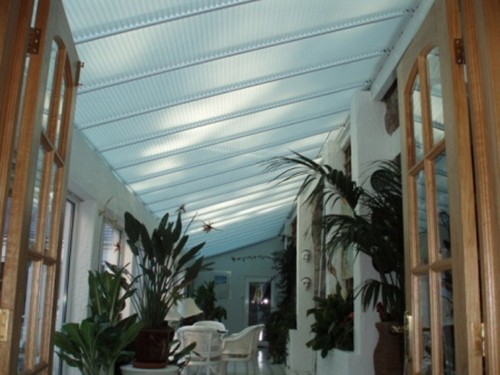 Conservatory roof pleated - conservatory,