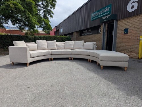 Smallwood large curved - 'smallwood', sofa
