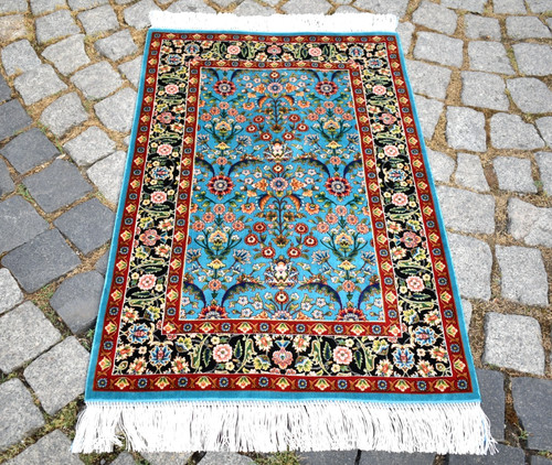 Silk bamboo rug 100 - rug,