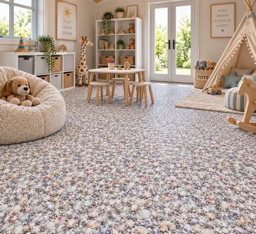 Seashells effect vinyl - effect,