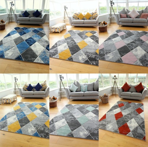 Modern rugs design colourful - modern,